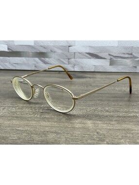 Randolph Engineering RE 801 Gold Tone Vintage EYEGLASSES FRAMES 46[]22-145